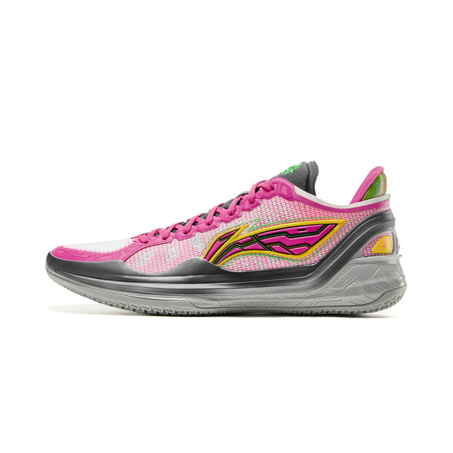 Li-Ning Li Ning Liren 4 V2 Low top Performance Basketball Shoes Men's Pink