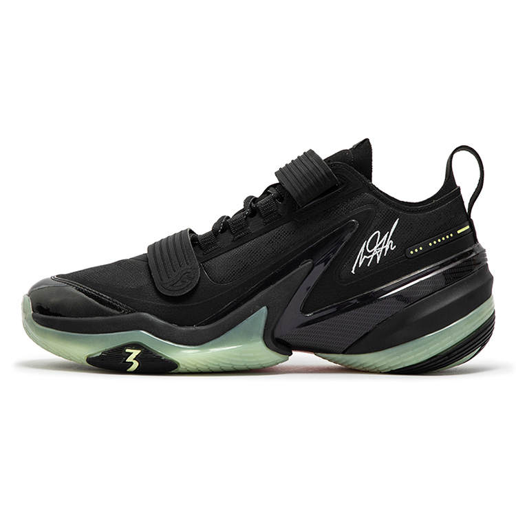 361° AG 5 PRM Halloween Slip Resistant, Abrasion Resistant, Rebound Low top Basketball Shoes Unisex Black Green