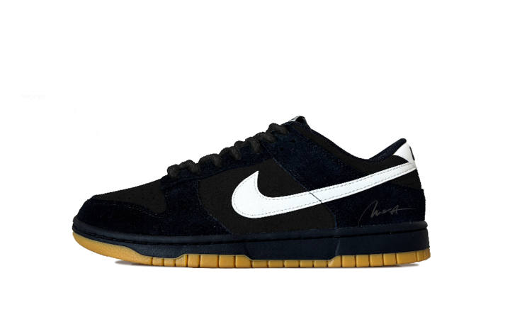 Nike Nike Dunk Slip Resistant Abrasion Resistant Low top Skateboard Shoes Unisex Black White