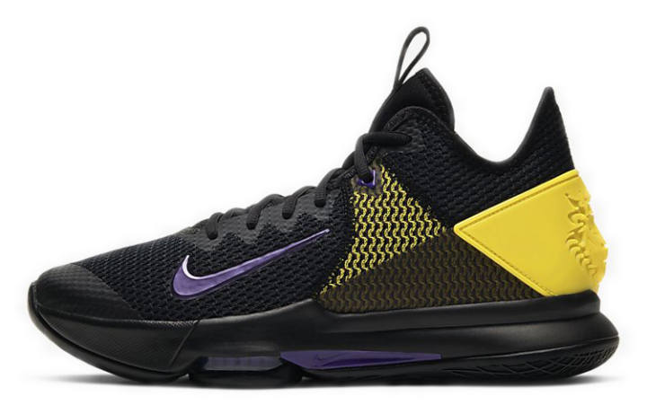 Nike Nike LeBron Witness 4 Black/Opti Yellow