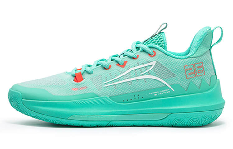 361° DVD Team Basketball Shoes Men's Low Top Green/White