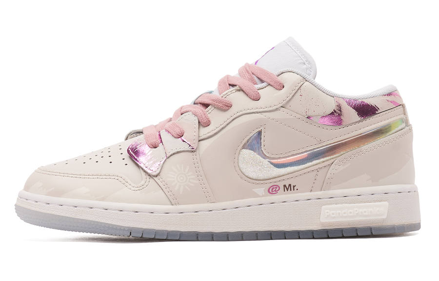 Jordan Jordan Air Jordan 1 Low Panda Mischief, Special Project, Heartbeat Mail, Fengzhi And Water Cushioning Slip Resistant