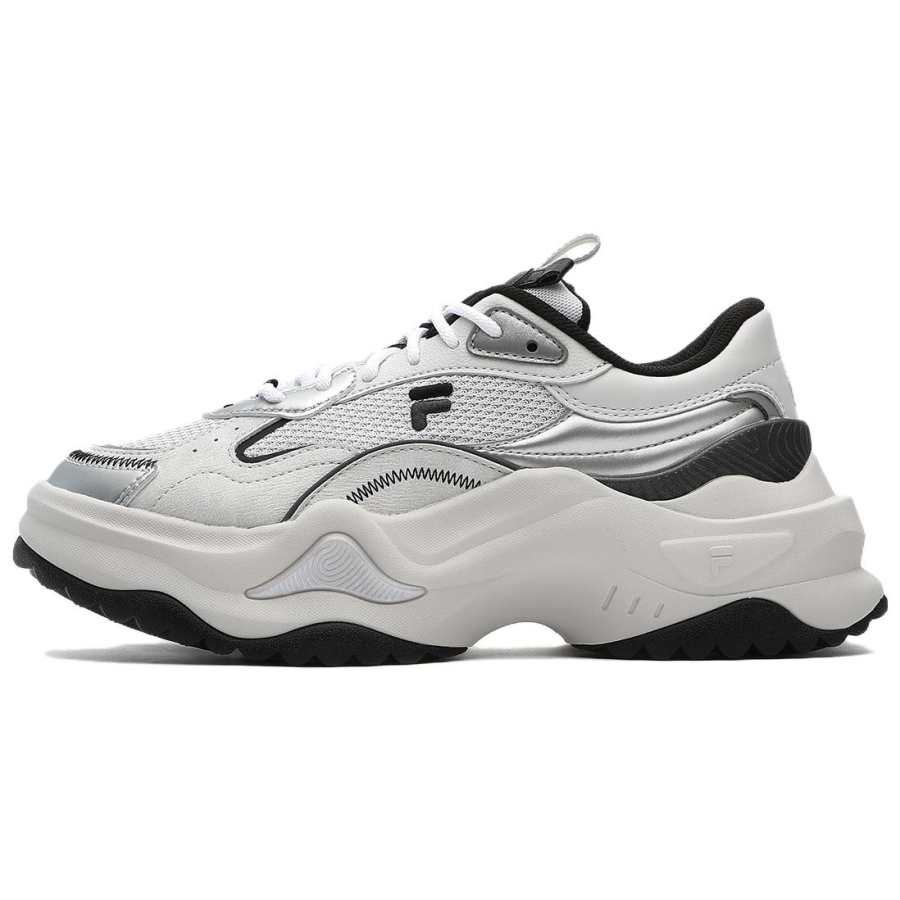 FILA FUSION Bianco Ii Sneakers 'White Silver Black' Women's