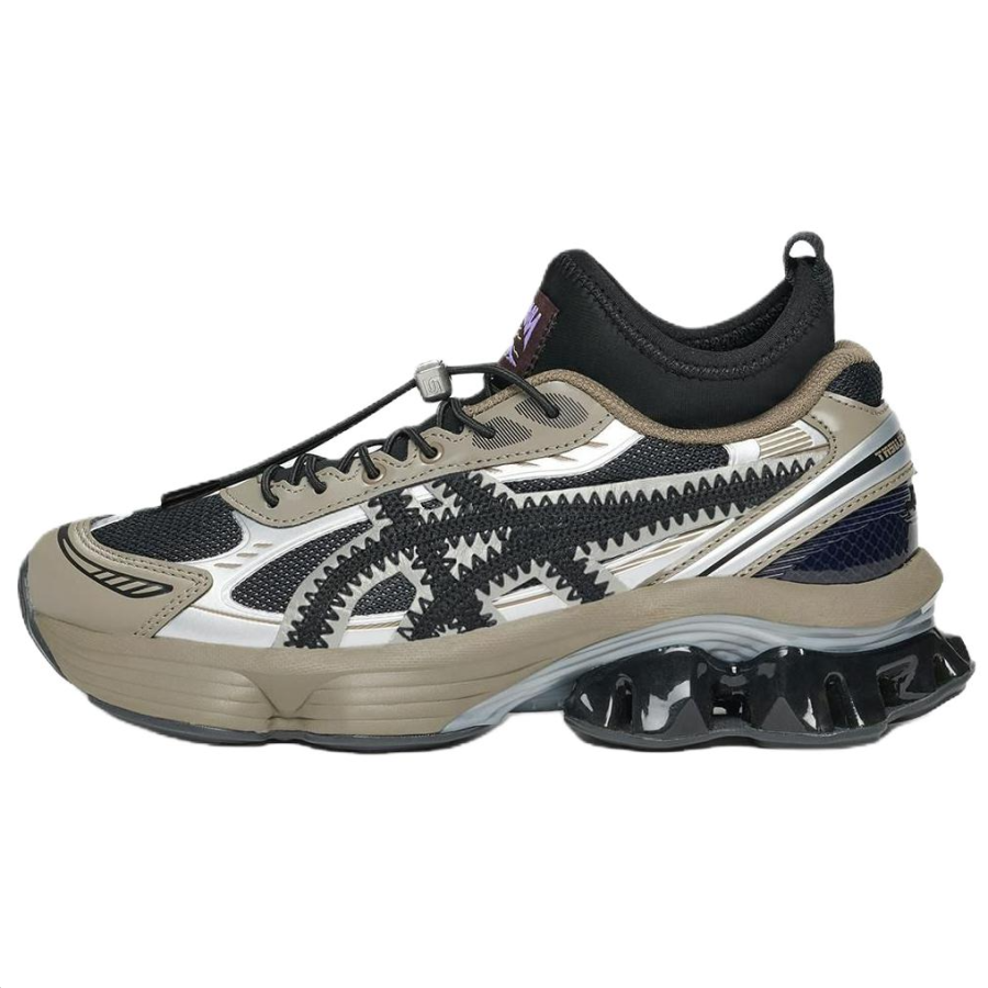 ASICS x NANUSHKA GEL KINETIC FLUENT Hiking Shoes Unisex Black Umber