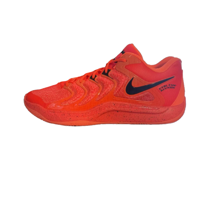 Nike Nike KD 17 Mesh Slip Resistant Abrasion Resistant Low top Basketball Shoes Unisex Red