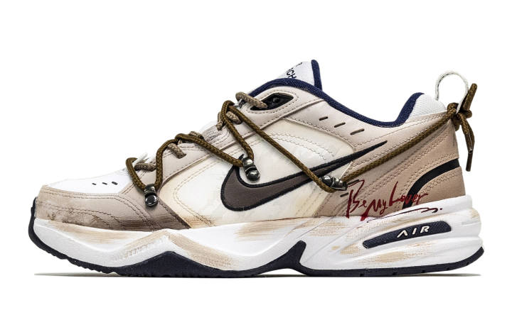 Nike Nike Air Monarch 4 Chunky Sneakers Unisex Low Top Brown