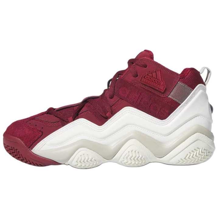 Adidas Adidas Top Ten 2000 'Collegiate Burgundy White'