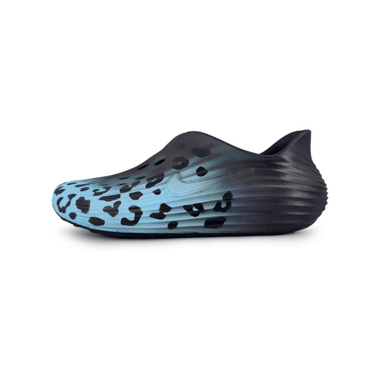Nike Nike ReactX Rejuven8 Blue Leopard Clogs Unisex Blue