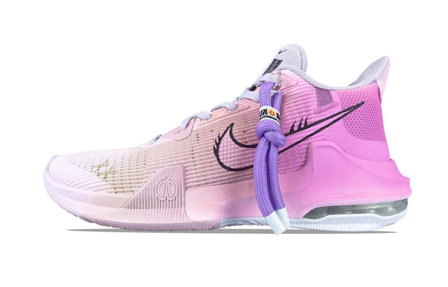 Nike Nike Air Max Impact 3 Cushioning, Wear Resistant Low top Basketball Shoes Unisex Pink