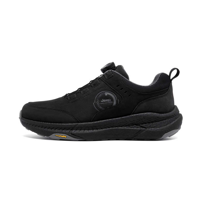 Jeep Mountaineering Hiking Shoes Men's Classic Black