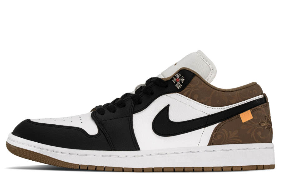 Jordan Jordan Air Jordan 1 Baroque, Mocha Merlot, Lucky Totem Abrasion Resistant Abrasion Resistant Low top