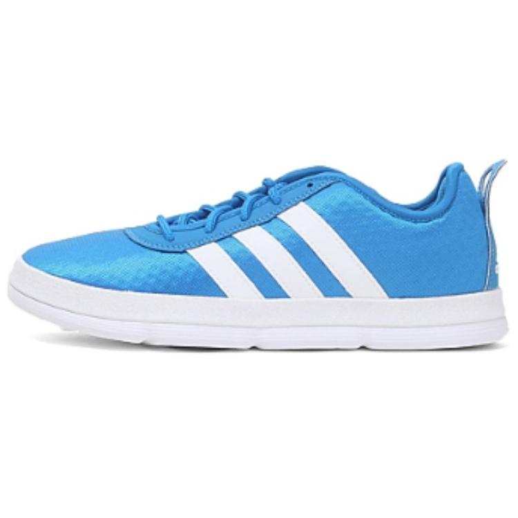 Adidas Adidas Slip Resistant Abrasion Resistant Low top Basketball Shoes Men's Blue
