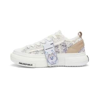 SMILEREPUBLIC INCEPTION 70s Fleshy Low top Canvas Shoes Unisex Beige Gray