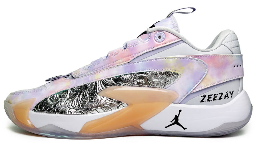 Jordan Jordan Luka 2 Trendy Life Low top Basketball Shoes Unisex Purple Pink Gray