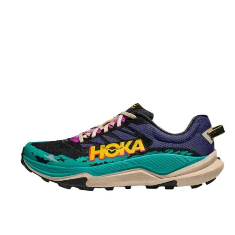 HOKA ONE ONE Cushioning Low top Hiking Shoes Men's Blue Green