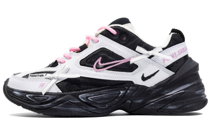 Nike Nike M2K Tekno Artificial Leather Slip Resistant Abrasion Resistant Slip Resistant Abrasion Resistant Low top