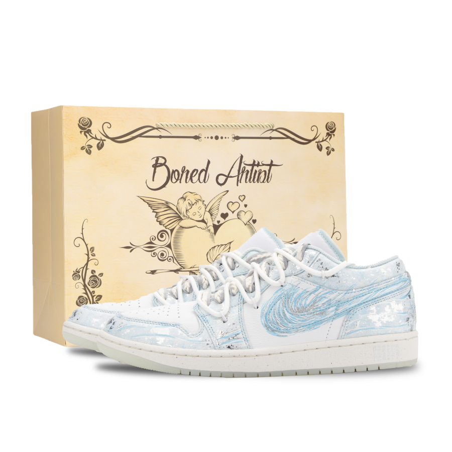 Jordan Jordan Air Jordan 1 Jiangjin Moon, The Big Dipper's Greed Abrasion Resistant Abrasion Resistant Low top