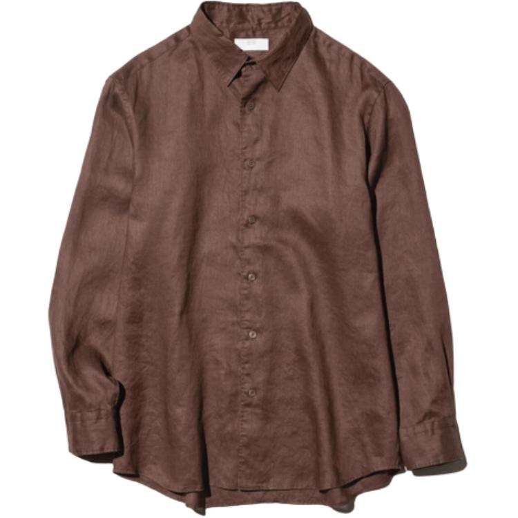 UNIQLO SS26 Shirts Unisex 38 Dark Umber Moderate
