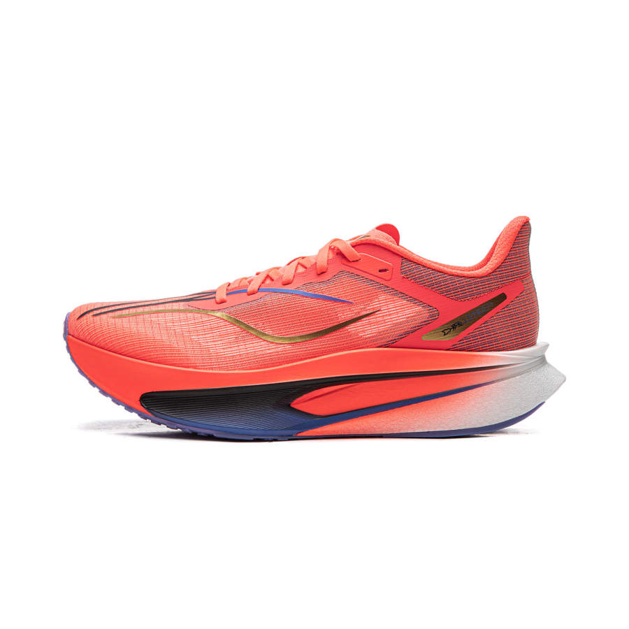 Li-Ning Li Ning Feidian 6 Challenger Breathable Low top Carbon Plate Running Shoes Men's Red