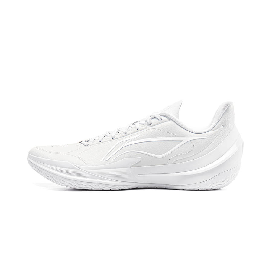 Li-Ning Li Ning Liren 5 V2 Low top Basketball Shoes Men's Standard White