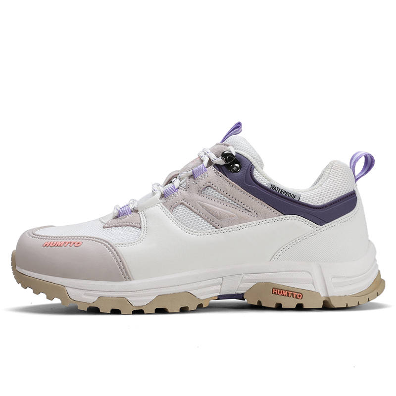 HUMTTO Low top Outdoor Shoes Women's White Purple