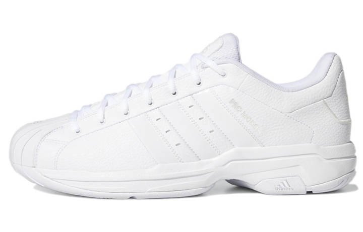 Adidas Adidas PRO Model 2G Low Synthetic Leather Cushioning Slip Resistant Cushioning Slip Resistant Low top Basketball Shoes
