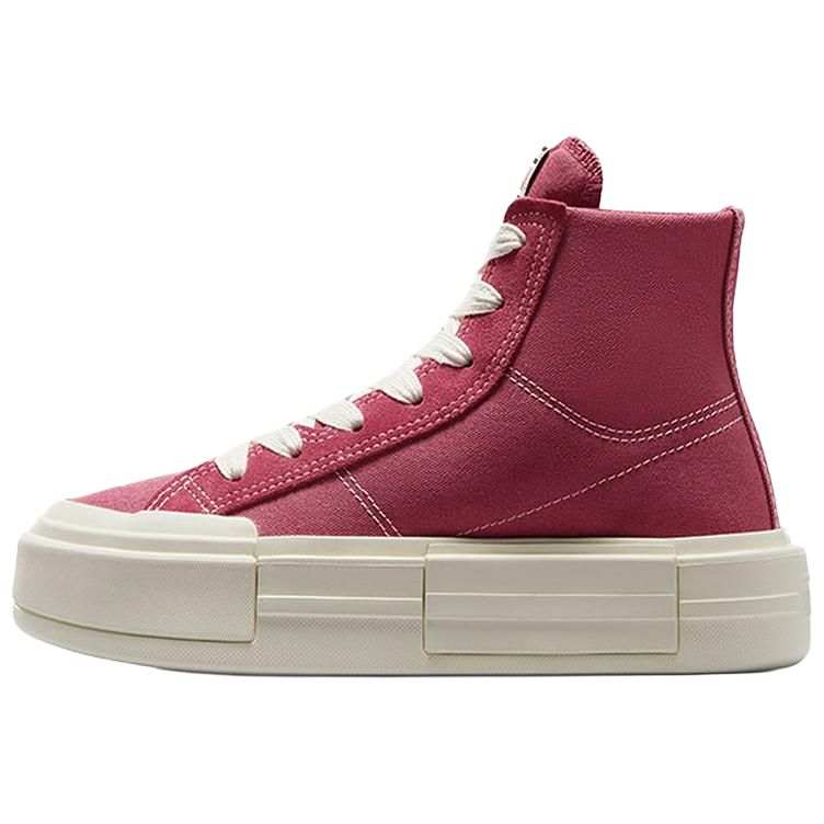 Converse Cruise Abrasion Resistant High top Canvas Shoes Unisex Pink