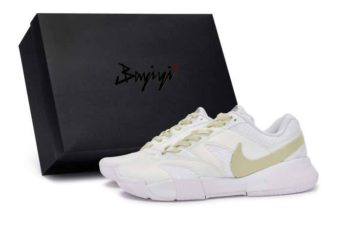 Nike Nike Court Lite 4 811 Manufacturing, Sky Beige Yellow, Special Shoe Box Slip Resistant And Breathable
