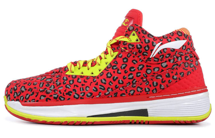 Li-Ning Li Ning WOW 2 Way Of Wade 2 Low top Basketball Shoes Men's Red Yellow White