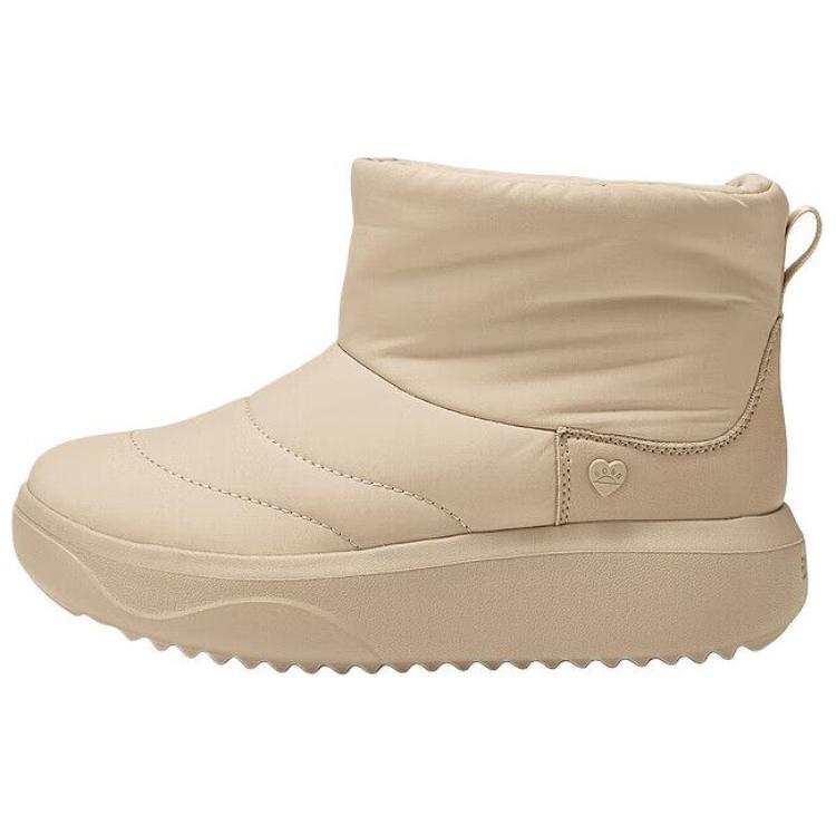 Skechers Thermal Coverage Thermal Coverage Short Snow Boots Women's Beige