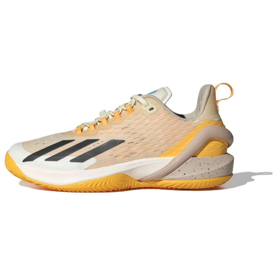 Adidas Adidas Adizero Cybersonic Slip Resistant Abrasion Resistant Low top Tennis Shoes Women's Beige