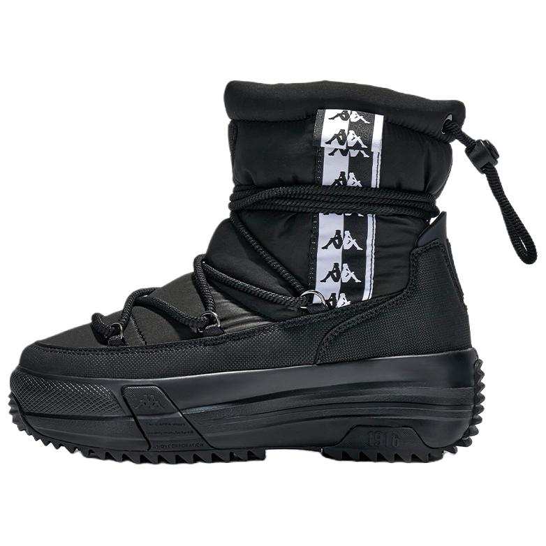 Kappa Back to Back Thermal Slip Resistant Crew Snow Boots Women's Black