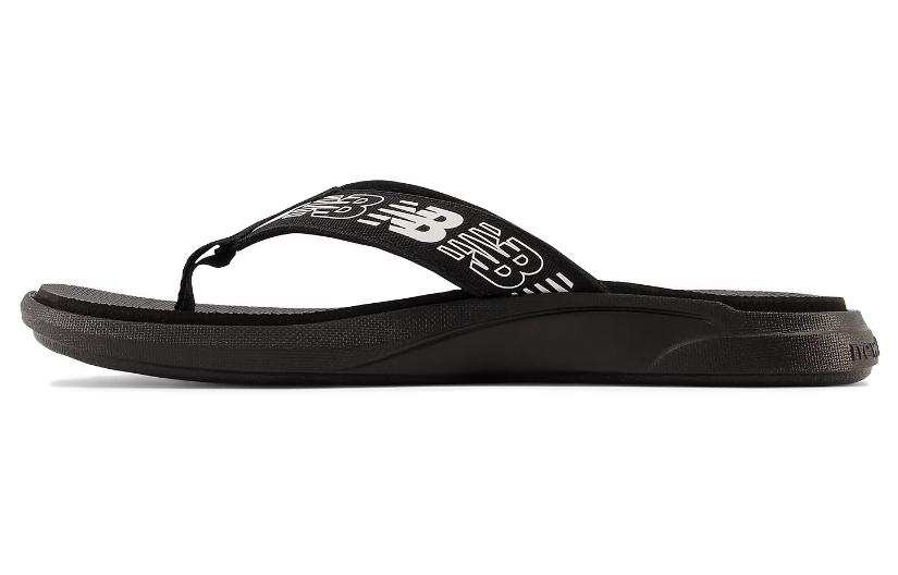 New Balance New Balance NB 340 Slip Resistant Abrasion Resistant Flip Flops Women's Black White