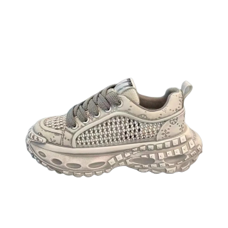 BEAR UNION Fabric Low top Chunky Sneakers Unisex