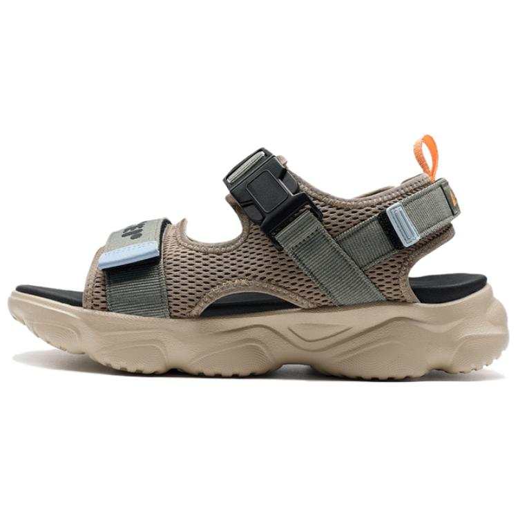 XTEP XTEP Beach Sandals Men's Brown Green