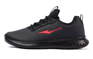 Erke Training Shoes Men's Low Top Jet Black