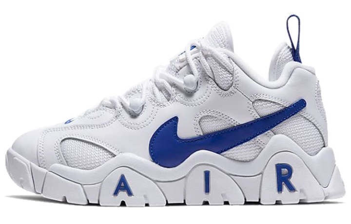 Nike Nike Air Barrage Low Textile, Leather Cushioning Slip Resistant Abrasion Resistant Low top Basketball Shoes Women's