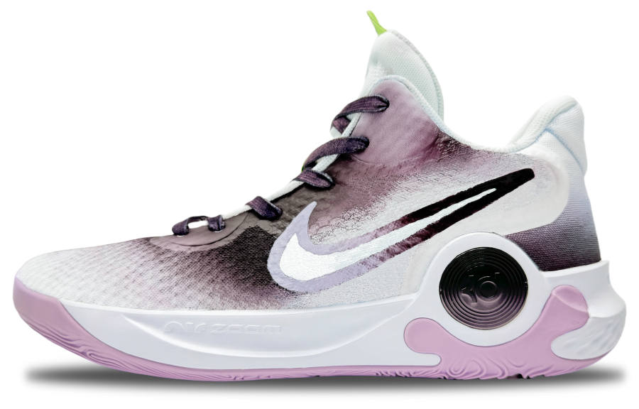 Nike Nike KD Trey 5 IX Slip Resistant Slip Resistant Mid top Vintage Basketball Shoes Unisex White