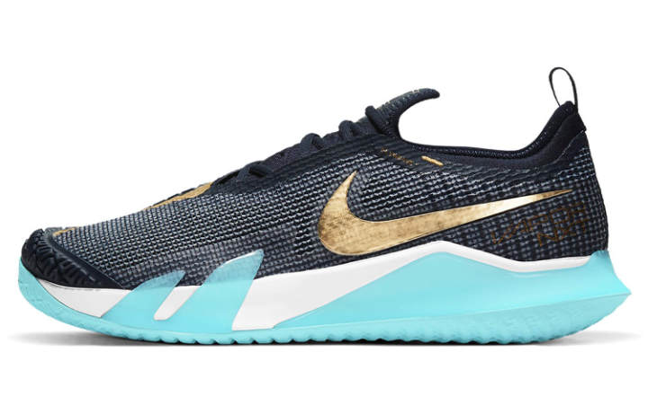 Nike Nike Court React Vapor Nxt 'Obsidian Metallic Gold'