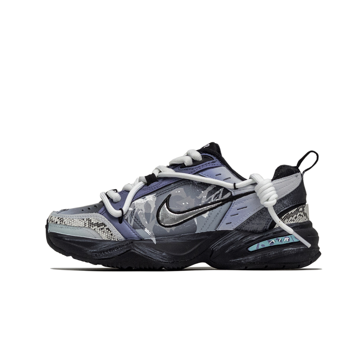 Nike Nike Air Monarch 4 San River, Eternal Night Galaxy Slip Resistant Abrasion Resistant Low top Chunky Sneakers Unisex
