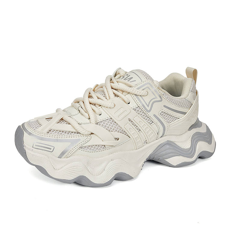 BAOZAOGONGYANG Slip Resistant Abrasion Resistant Low top Chunky Sneakers Men's