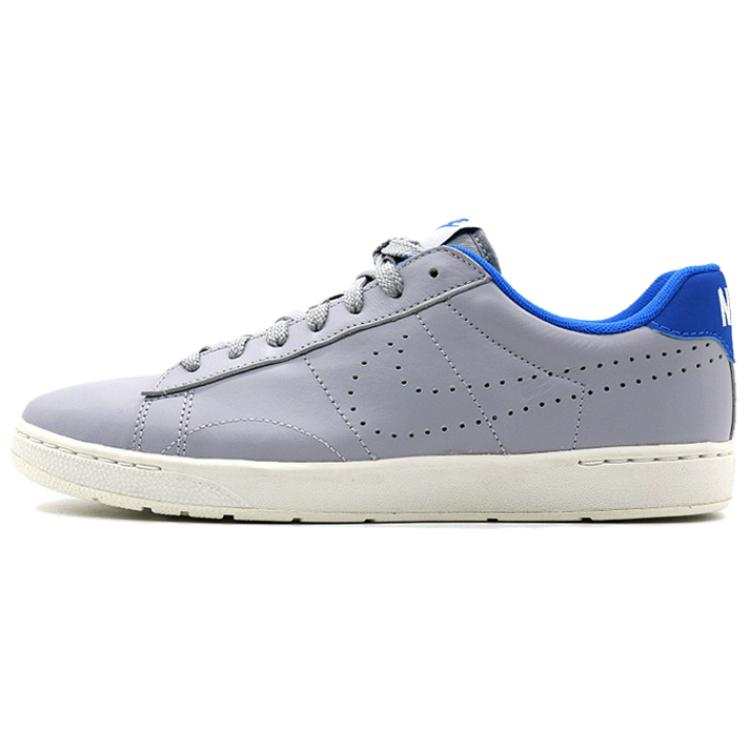 Nike Nike Tennis Classic Cushioning, Wear Resistant Low top Tennis Shoes Men's Blue Gray