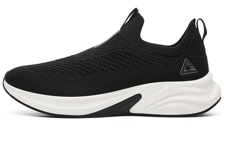 PEAK Taichi Cushioning Abrasion Resistant Slip Resistant Low top Walking Shoes Women's Black Ivory