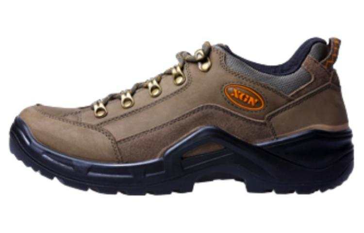 XGN Slip Resistant, Abrasion Resistant, Waterproof, And Breathable Low top Hiking Shoes Unisex Brown