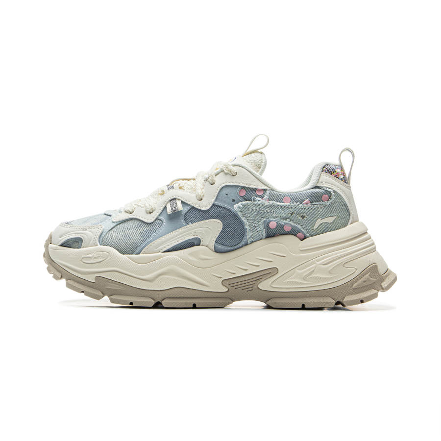 Li-Ning DISHINIWANJUZONGDONGYUAN x Li Ning Star Cushioning Slip Resistant Abrasion Resistant Breathable Height Increasing