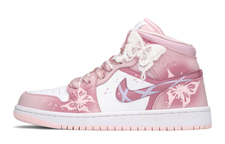 Jordan Jordan Air Jordan 1 Slip Resistant, Abrasion Resistant, Lightweight, Height Increasing
