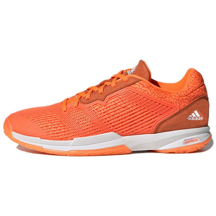 Adidas Adidas Badminton Shoes Women's Low Top Orange
