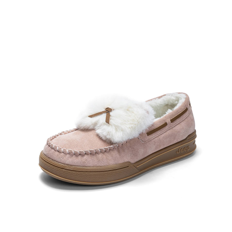 Jeep Boat Shoes Women's Chestnut/Light Pink