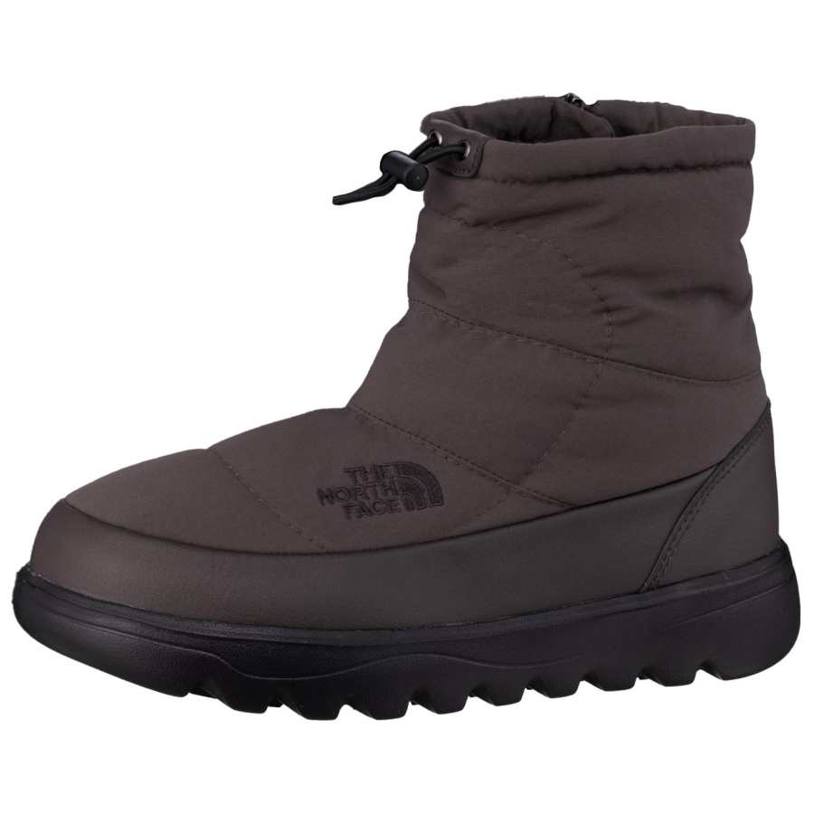 THE NORTH FACE Abrasion Resistant Cushioning Short Snow Boots Unisex Dark Brown