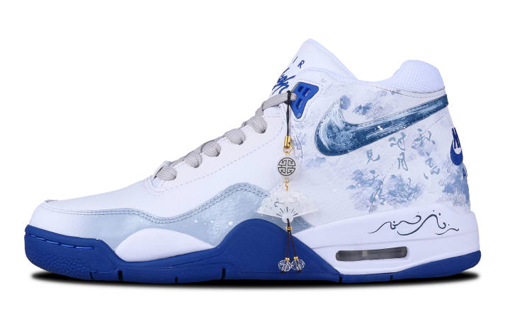 Nike Nike Flight Legacy Xianyun Cushioning Slip Resistant Abrasion Resistant Mid top Vintage Basketball Shoes Men's